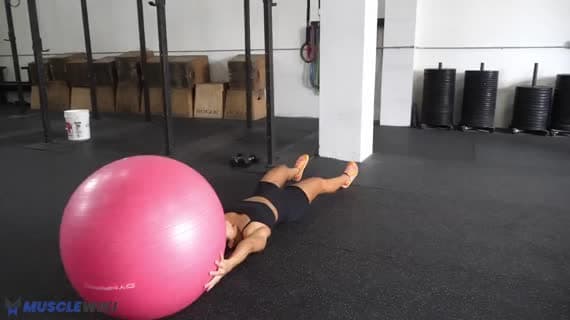 Stability Ball V Up Pass