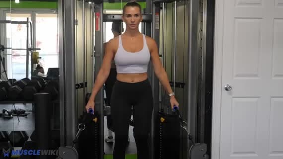 Cable 30 Degree Shrug