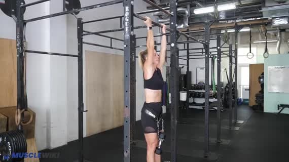 Dumbbell Weighted Chin Ups