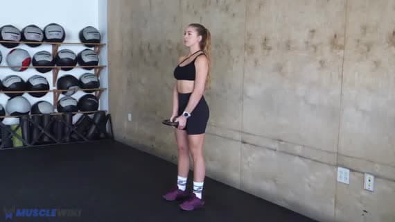 Kettlebell Goblet Curl