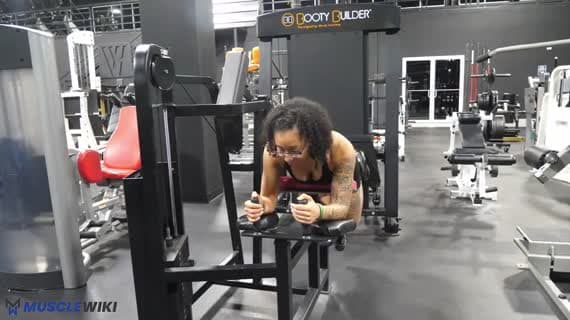 Machine Glute Kickback