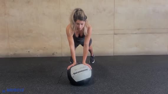 Medicine Ball Plank
