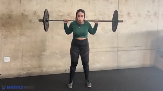 Barbell Calf Jump