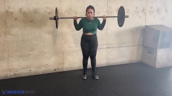 Barbell Forward Lunge