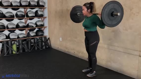 Barbell Forward Lunge
