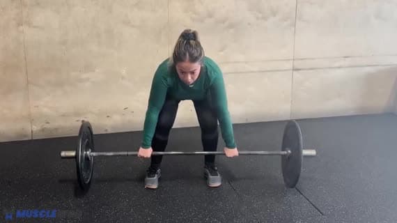 Barbell Pronated Pendlay Row