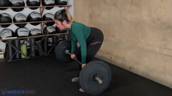 Barbell Pronated Row