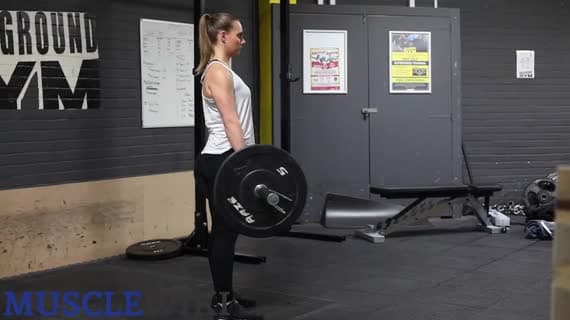 Barbell Stiff Leg Deadlifts