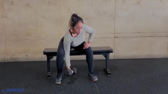 Dumbbell Concentration Curl