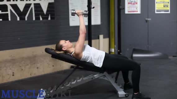 Dumbbell Incline Chest Flys