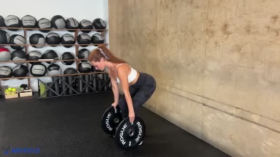 Plate Pinch Grip Deadlift