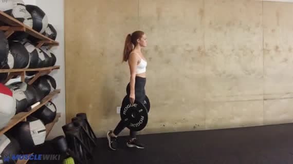 Plate Pinch Grip Farmer's Carry