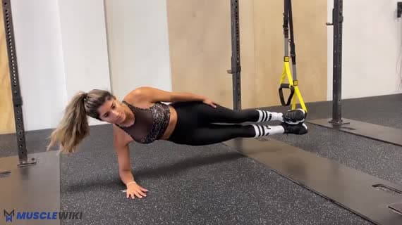 TRX Forearm Side Plank