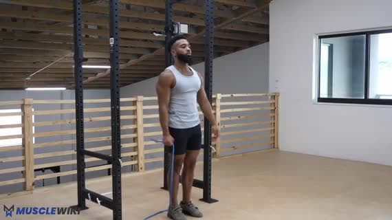 Band Single Arm Lateral Raise