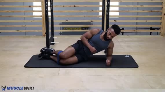 Mini Band Clamshell Raise