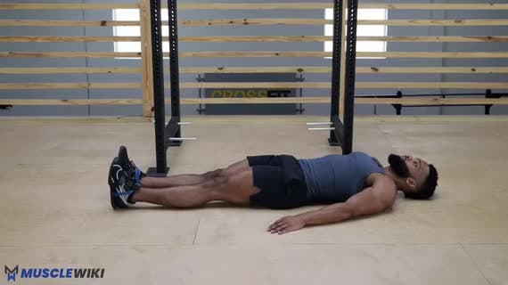 Mini Band Laying Hip Flexion