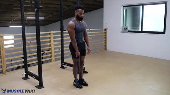 Mini Band Single Leg Deadlift