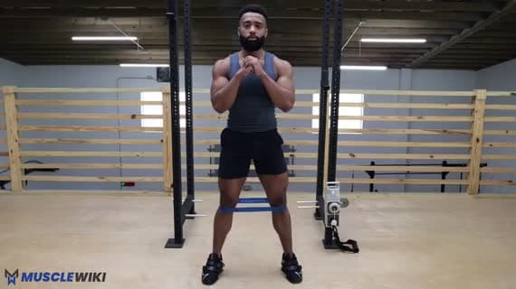 Mini Band Squat