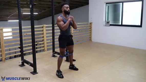 Mini Band Squat