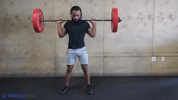 Barbell Curtsy Lunge