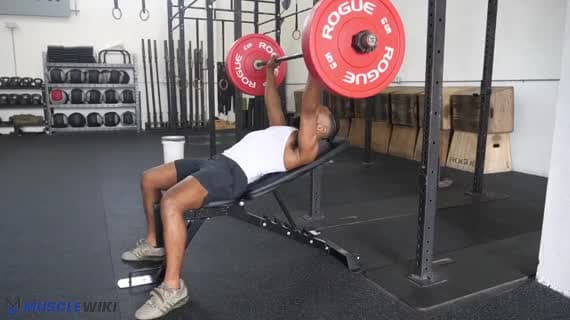 Barbell Incline Bench Press
