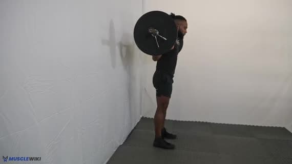 बारबेल लो-बार गुड मॉर्निंग