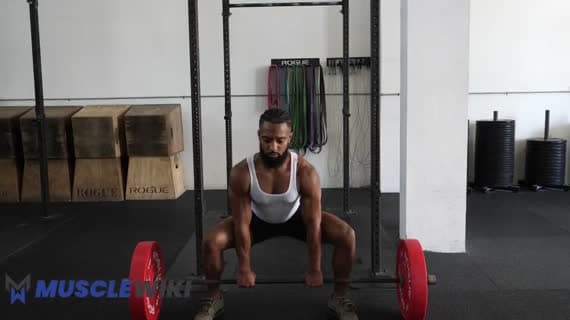 バーベル・スモウデッドリフト