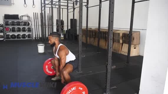 バーベル・スモウデッドリフト