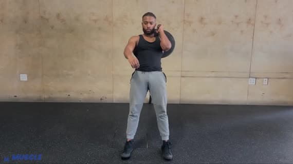 Landmine Hack Squat