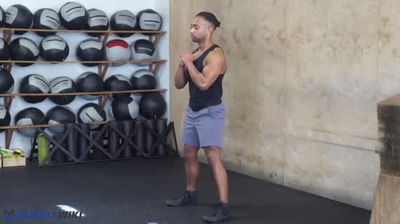 Squat a corpo libero