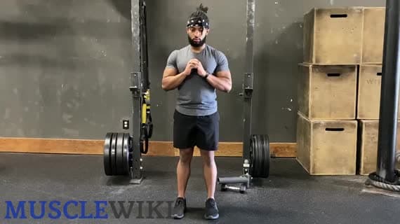 Skłony tułowia ze sztangą