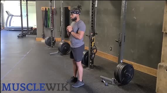 Skłony tułowia ze sztangą