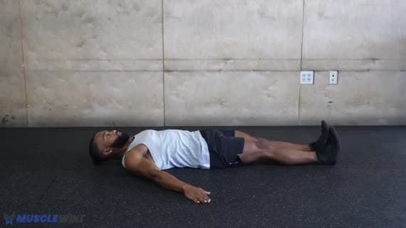 Laying Leg Raises