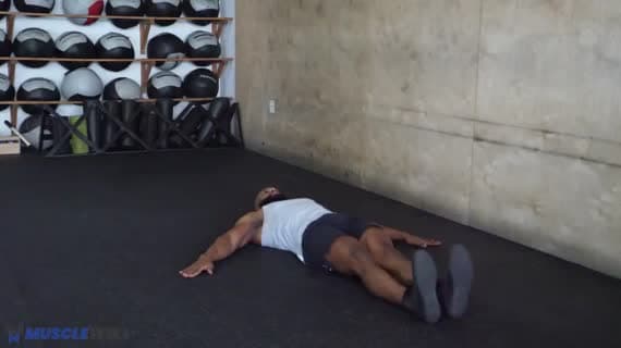 Laying Leg Raises
