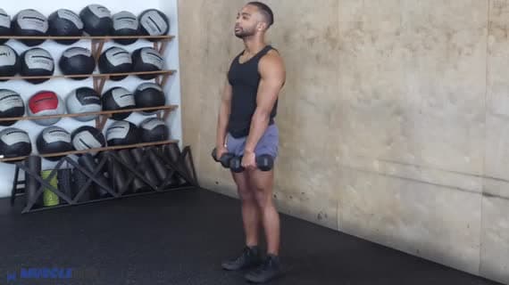 Dumbbell Calf Raise