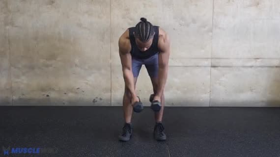 Pájaros Inversos con Mancuernas