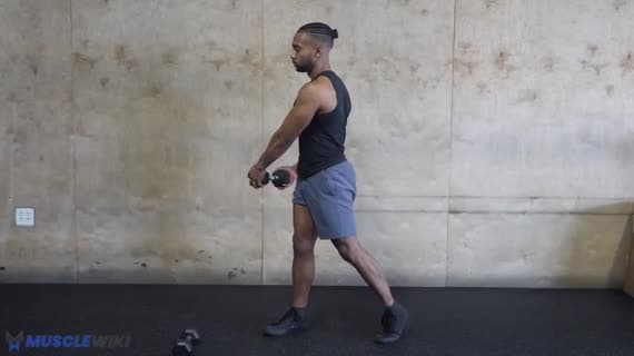 Woodchopper z hantlem