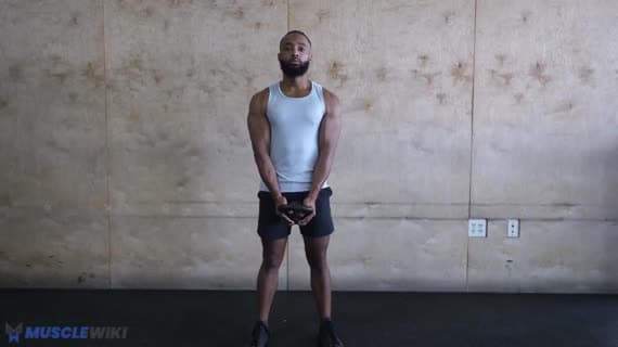 Kettlebell Goblet Curl