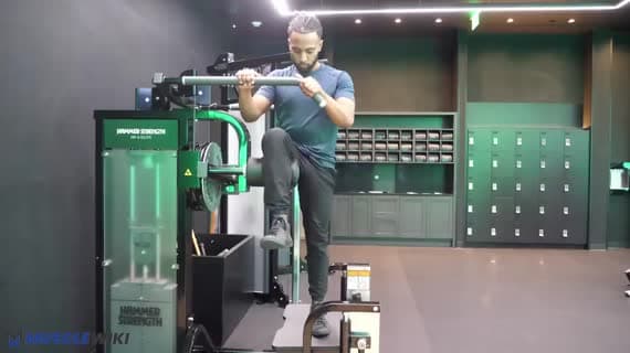 Testo: Macchina per Kickback di Fianchi e Glutei