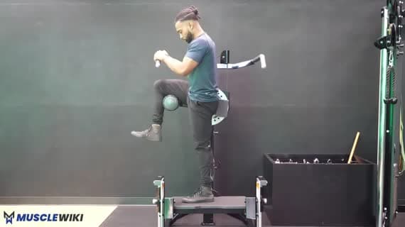 Testo: Macchina per Kickback di Fianchi e Glutei