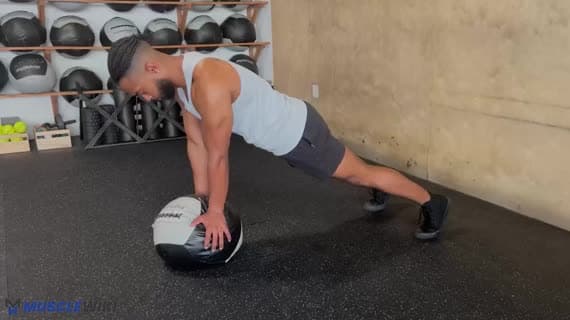 Medicine Ball Plank