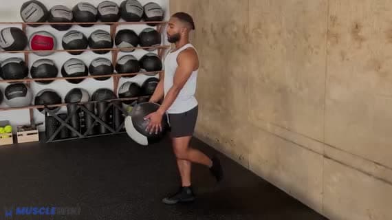 Medicine Topu Tek Bacaklı Deadlift