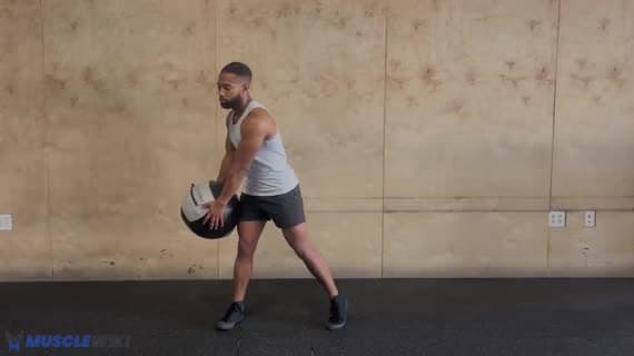 Medicine Ball Wood Chopper