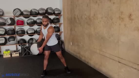 Medicine Ball Wood Chopper Toss