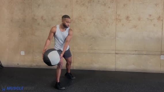 Medicine Ball Wood Chopper Toss