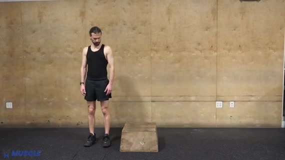 Testo: Salto Laterale Su e Fuori dalla Scatola