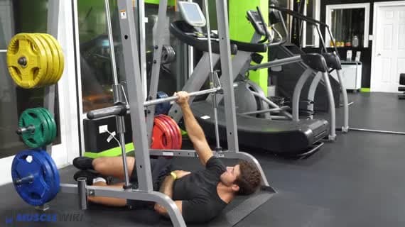 Smith Machine Oblique Crunch