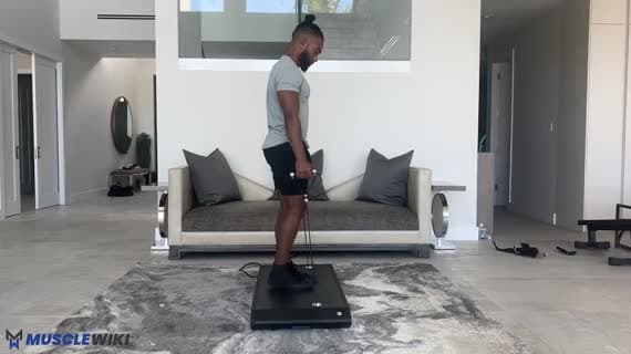 Vitruvian Single Leg Deadlift