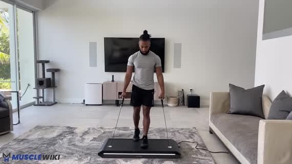 Vitruvian Staggered Deadlift