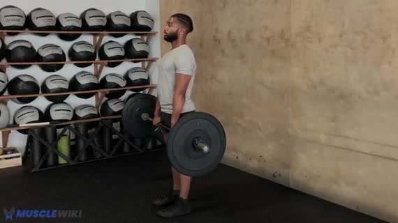 バーベルシュラッグ